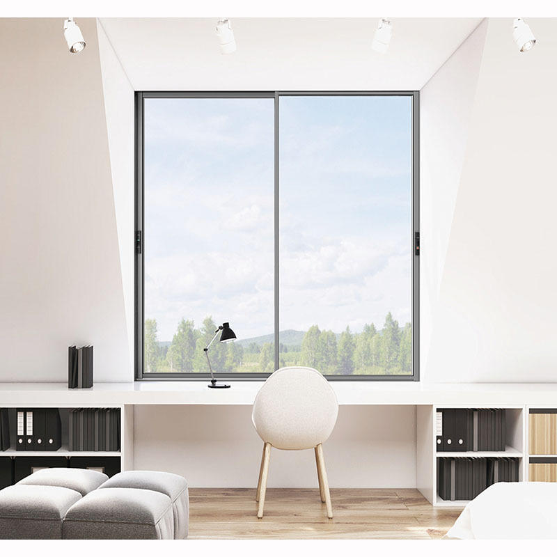 阿尔维门窗制定卧室阳台铝合金推拉窗静音窗隔音降噪窗左右推拉窗