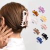Clamp Korean Edition Large Acetic acid board Hairdressing Grip Flaxen Hair girl Hairpin temperament Hollow Hair caught Clamp Korean Edition Large Acetic acid board Hairdressing Grip Flaxen Hair girl Hairpin temperament Hollow Hair caught
