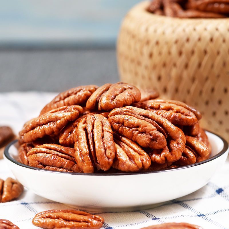 碧根果仁新货好货袋装净重零食核桃仁山核桃仁果仁坚果炒货-阿里巴巴