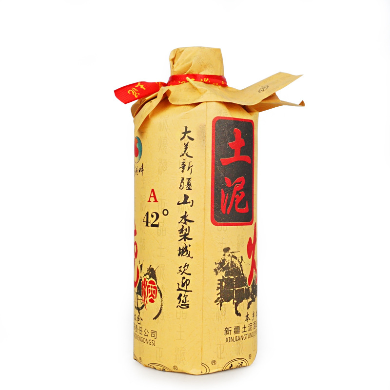 新疆特产土泥烧酒大众消费460ml*12瓶装42度浓香型白酒整箱批发