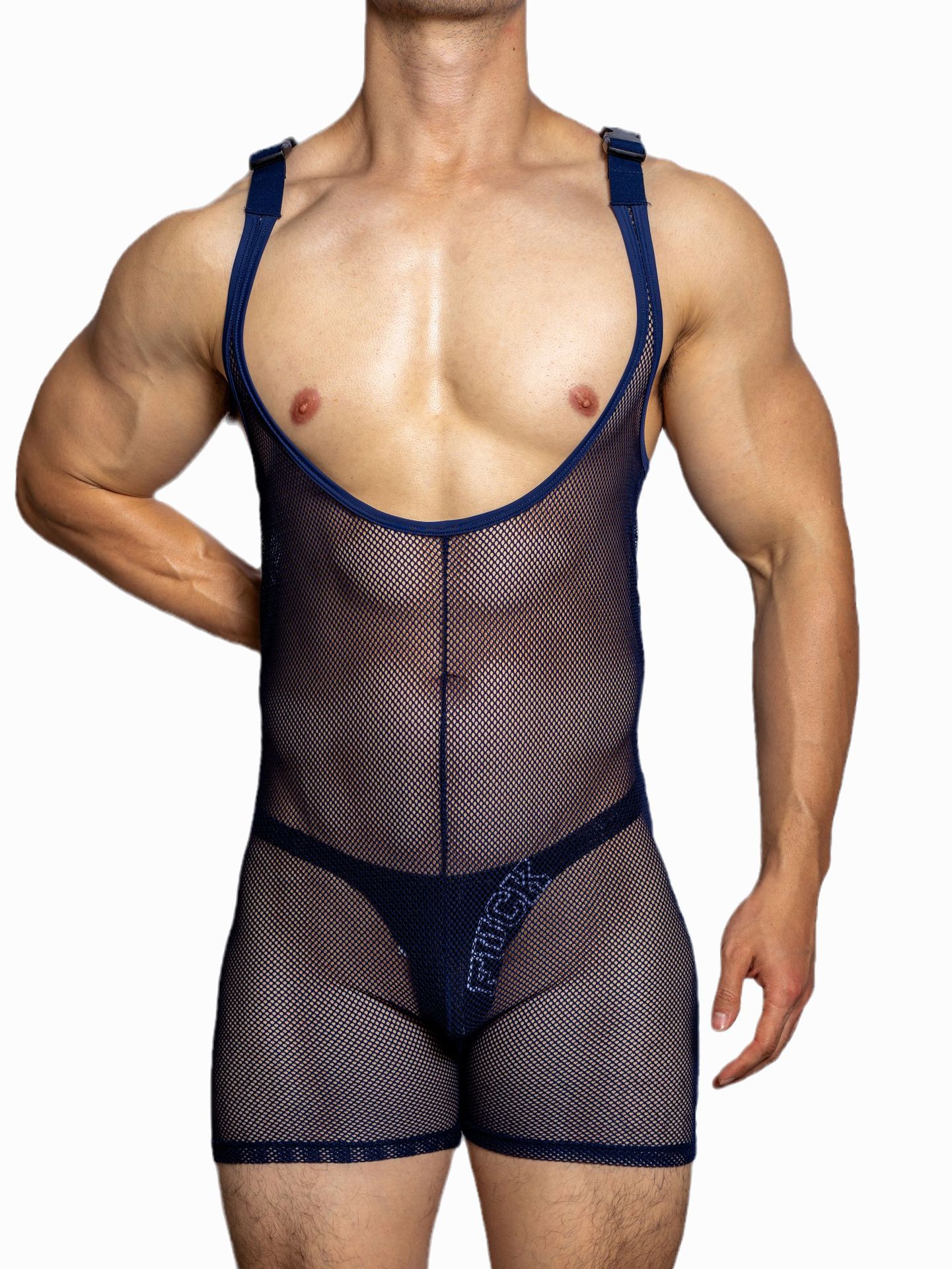 男士透明塑身衣