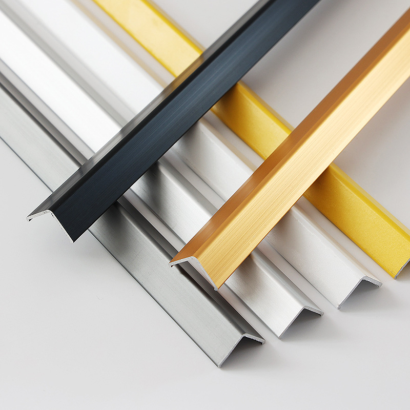 铝合金封边条l型楼梯护墙板金属装饰线条门窗金属缓冲保护条
