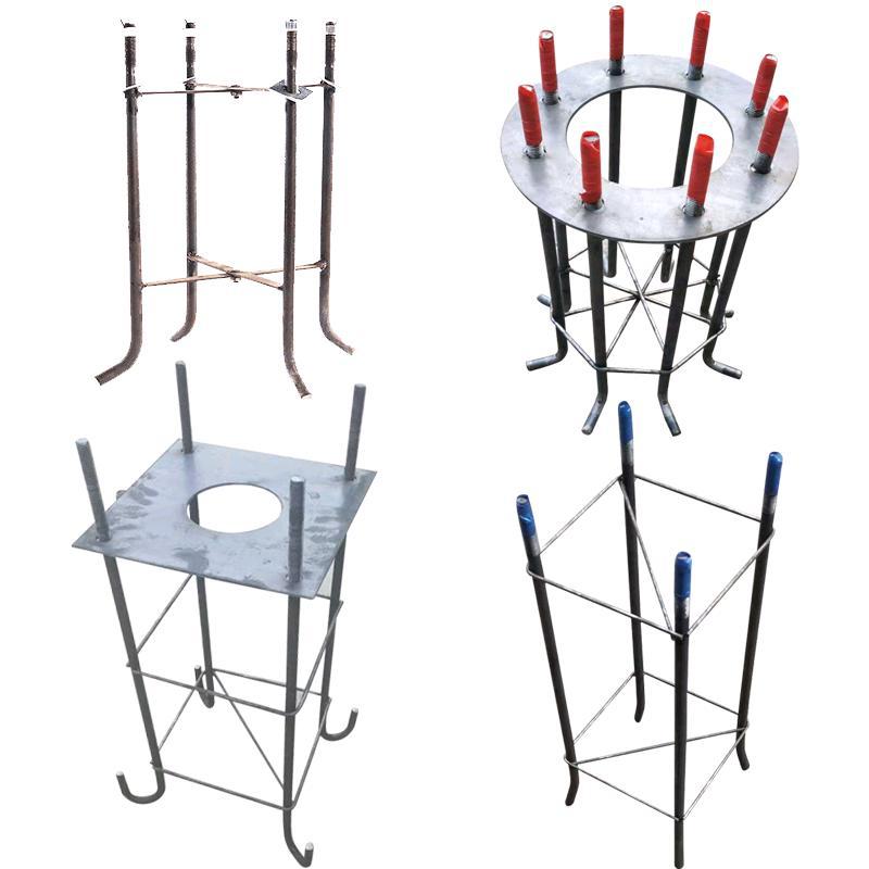 道路灯景观灯庭院灯监o控杆监控立杆预埋件地笼配件50公分3米特价