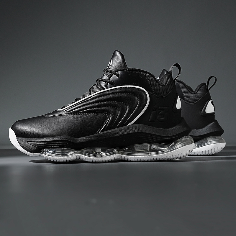 iverson/艾弗森篮球鞋男中帮耐磨新款官方旗舰店免系鞋带气垫a331