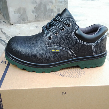 防砸鞋防刺绝缘牛皮劳保鞋聚氨酯注射安全鞋防护安全工鞋现货批发