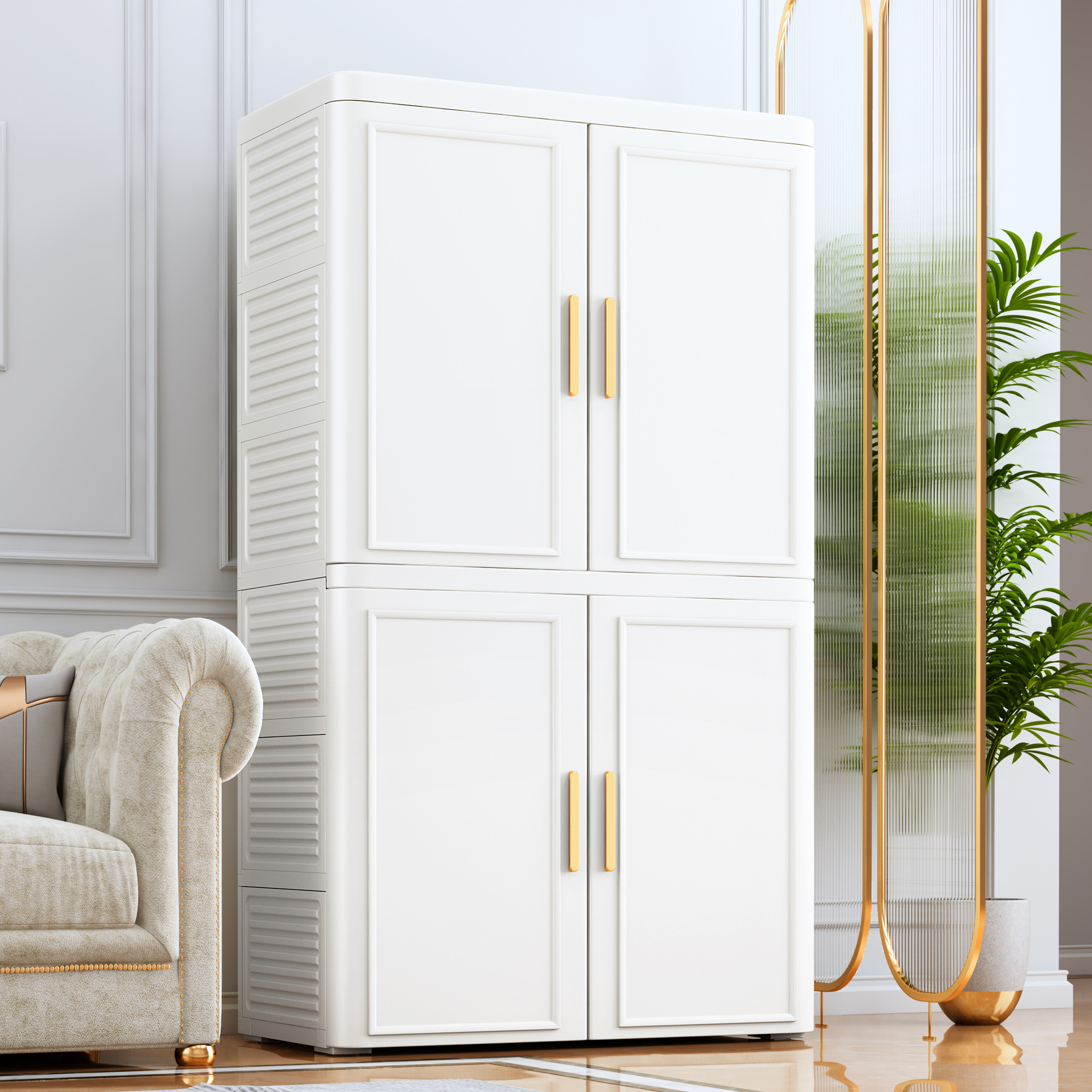 加厚收纳柜抽屉式收纳箱塑料家用五斗柜宝宝衣柜儿童储物柜