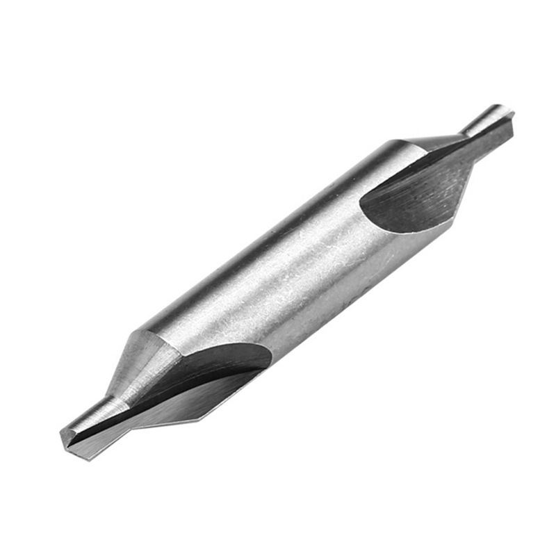 5/6pc 1-5mma型b型中心双头钻头不锈钢定心钻螺旋定点定位复合钻