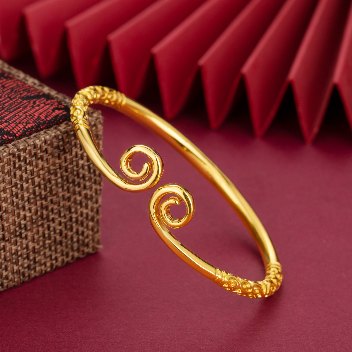 直播带货越南沙金手镯紧箍咒女 小红书抖音快手同款大话西游手环