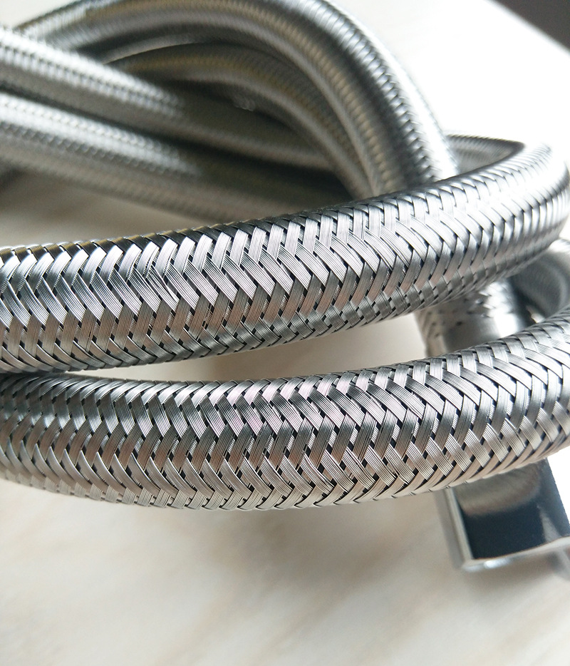 304不锈钢编织管 4分双头马桶水箱进水软管 热水器冷热高压上水管