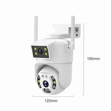 V380pro枪球联动全彩户外球机摄像机wifi camera网络摄像头200万