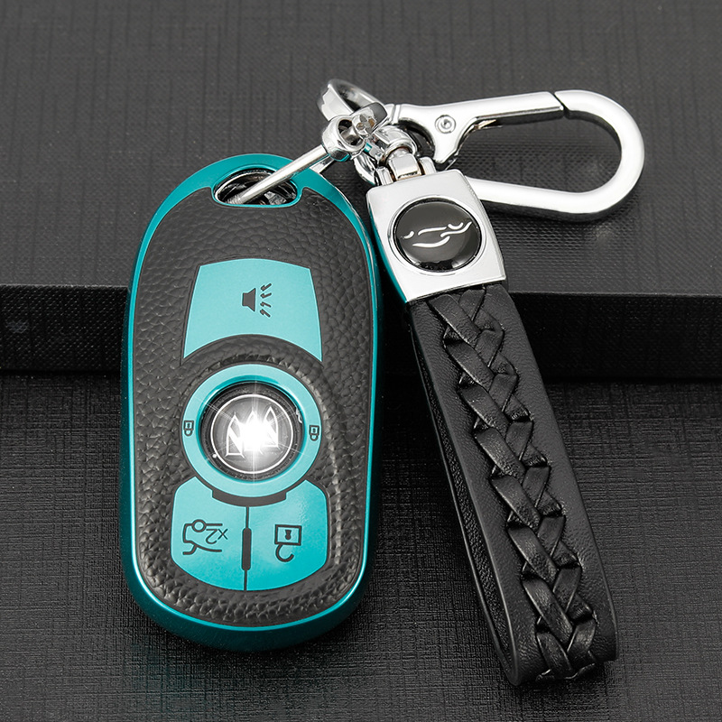 适用别克昂科威钥匙套昂科拉gx新君威君越gl68汽车钥匙包扣改装壳