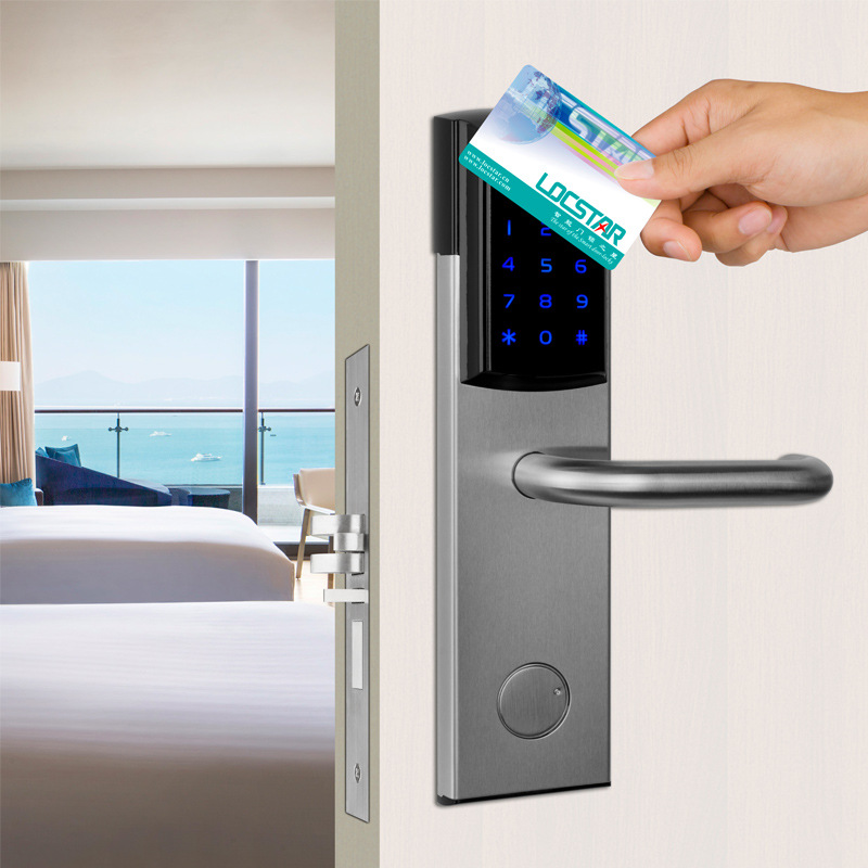 创佳c18公寓锁 智能卡刷卡开锁 密码开锁 整体公寓锁解决方案