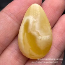 天然蜜蜡 白瓷妖花花蜡吊坠 蜡质浓郁 形状饱满 白花满蜜蜜蜡批发