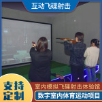 室内模拟飞碟射击打枪商场数字运动体验游戏机狩猎娱乐游乐场设备