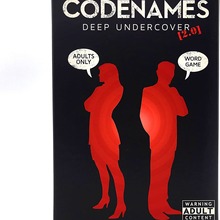 英文桌游戏Codenames  deep undercover行动代号反人类牌益智卡牌