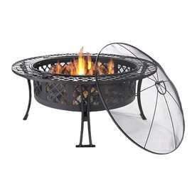 野外大型篝火盆户外野营取暖烤火火炉木炭柴火铁艺烧烤火炉