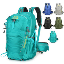 跨境登山包新款运动户外防泼水尼龙双肩包大容量旅行背包印logo