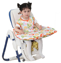 一体式餐椅罩衣夏季宝宝反穿衣吃饭围兜防水防脏婴儿童餐桌的饭兜