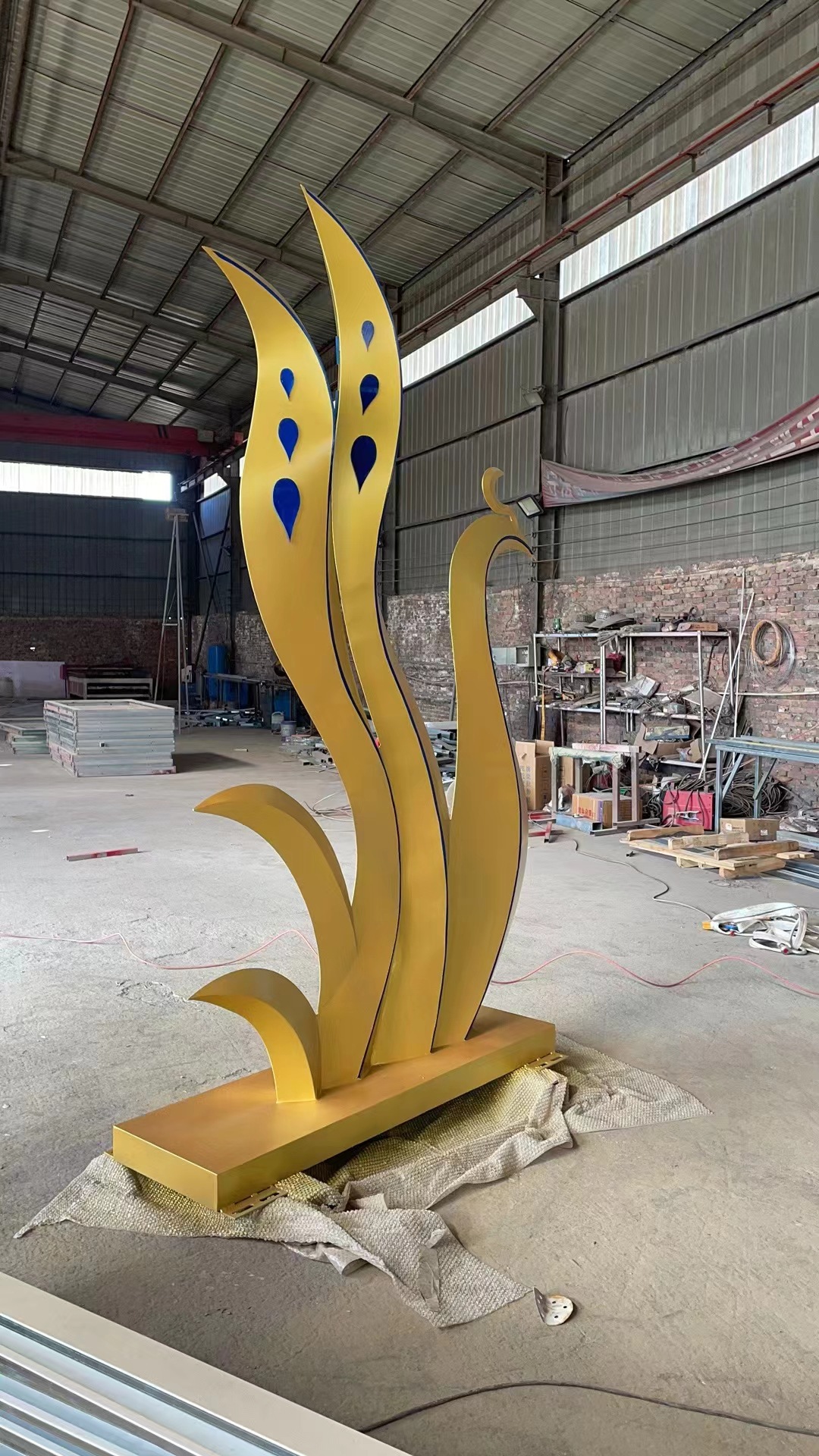 北京公园标牌铁艺雕塑宣传栏厂家