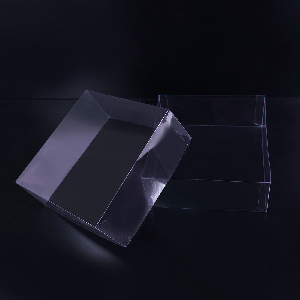厂家直供正方形天地盖pet透明胶盒 各规格pvc pp塑料