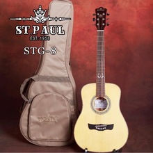 美国St.Paul 圣保罗 指弹 民谣单板吉他 16 26系列 36寸旅行吉他