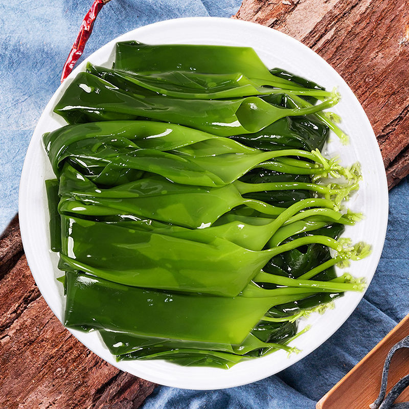 海带苗嫩苗5斤250克鲜嫩芽霞浦盐渍制海藻新鲜凉拌非裙带菜速卖通