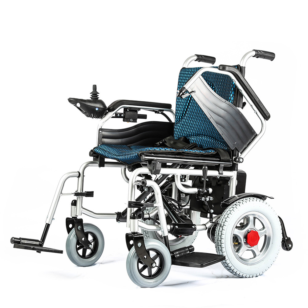 电动轮椅车折叠轻便老年残疾人智能全自动轮椅老人电动轮椅