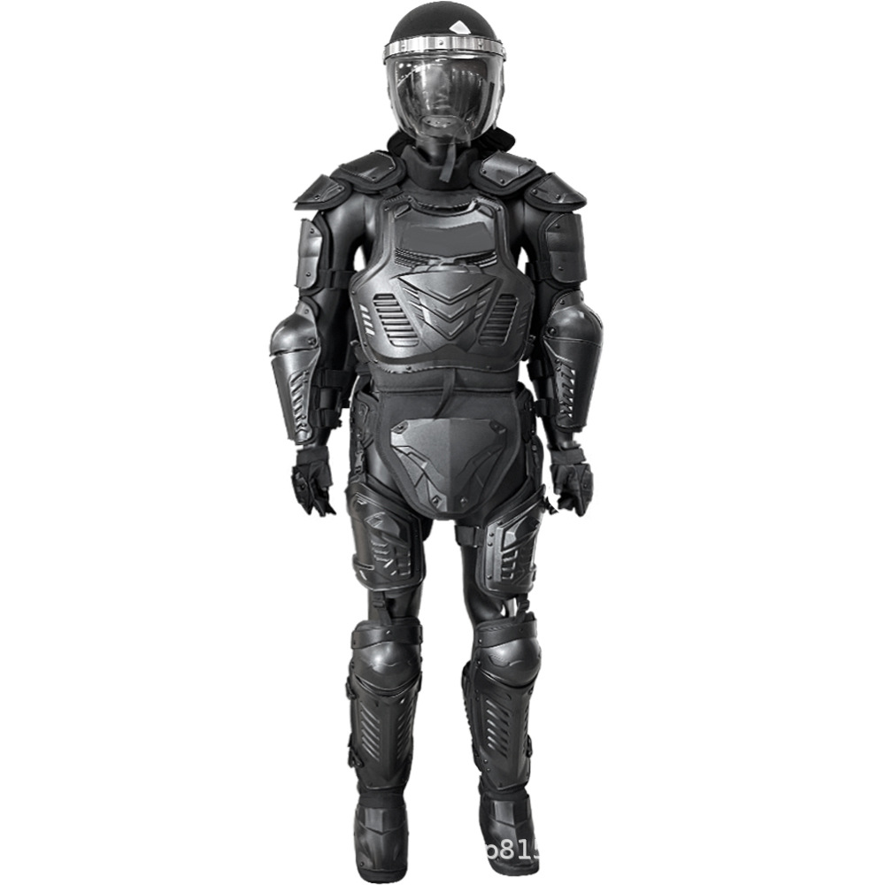 厂家一件代发 快拆式防暴服 黑色防护铠甲快速穿脱-阿里巴巴