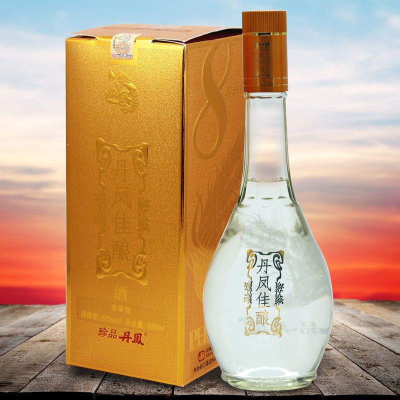 丹凤佳酿50度高粱酒浓香型白酒500ml*1瓶礼盒装福建厦门粮食酒