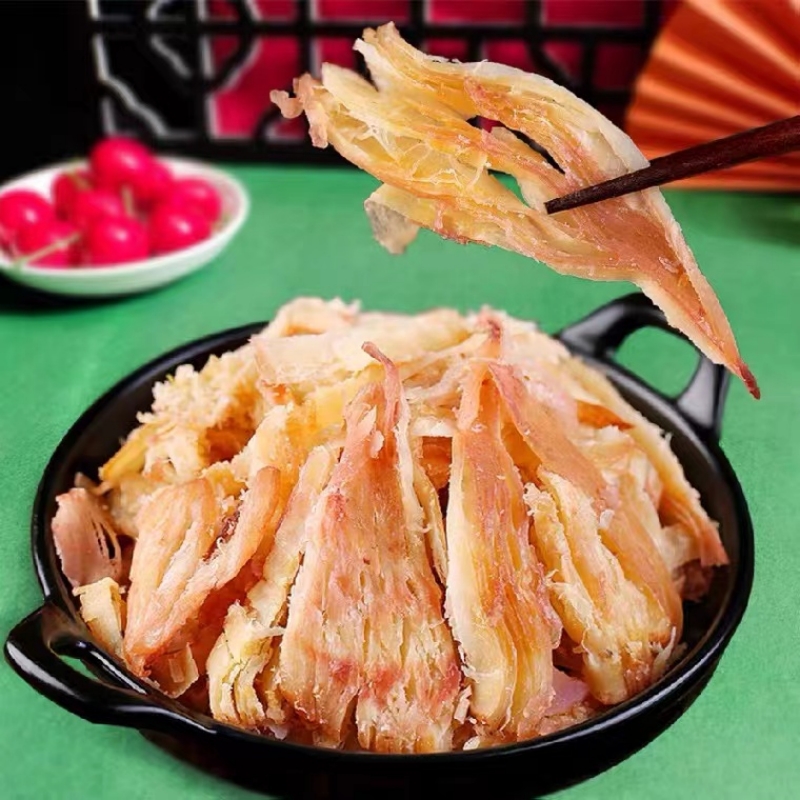 鱿鱼丝500g碎款鱿鱼块边角料零食即食鱿鱼片手撕鱿鱼条特产小吃海