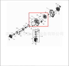 德国Wacker Neuson/威克诺森BH23/BH55捣固机/破碎镐-曲轴箱配件