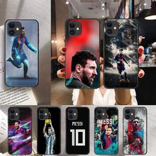 适用iPhone15promax外贸新款Messi10号球衣14足球迷周边XR手机壳