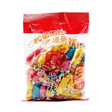 现货拉丝高粱饴软糖500g麦芽糖喜糖水果味软糖圣福记袋装山东零食