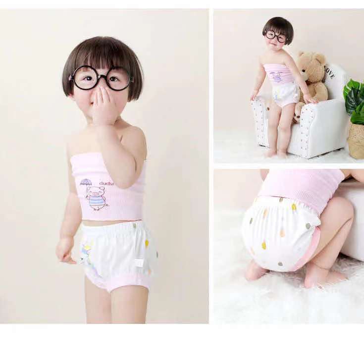 女童内裤棉质宝宝内裤小女孩女学童三角裤衩婴幼儿面包库存短裤头