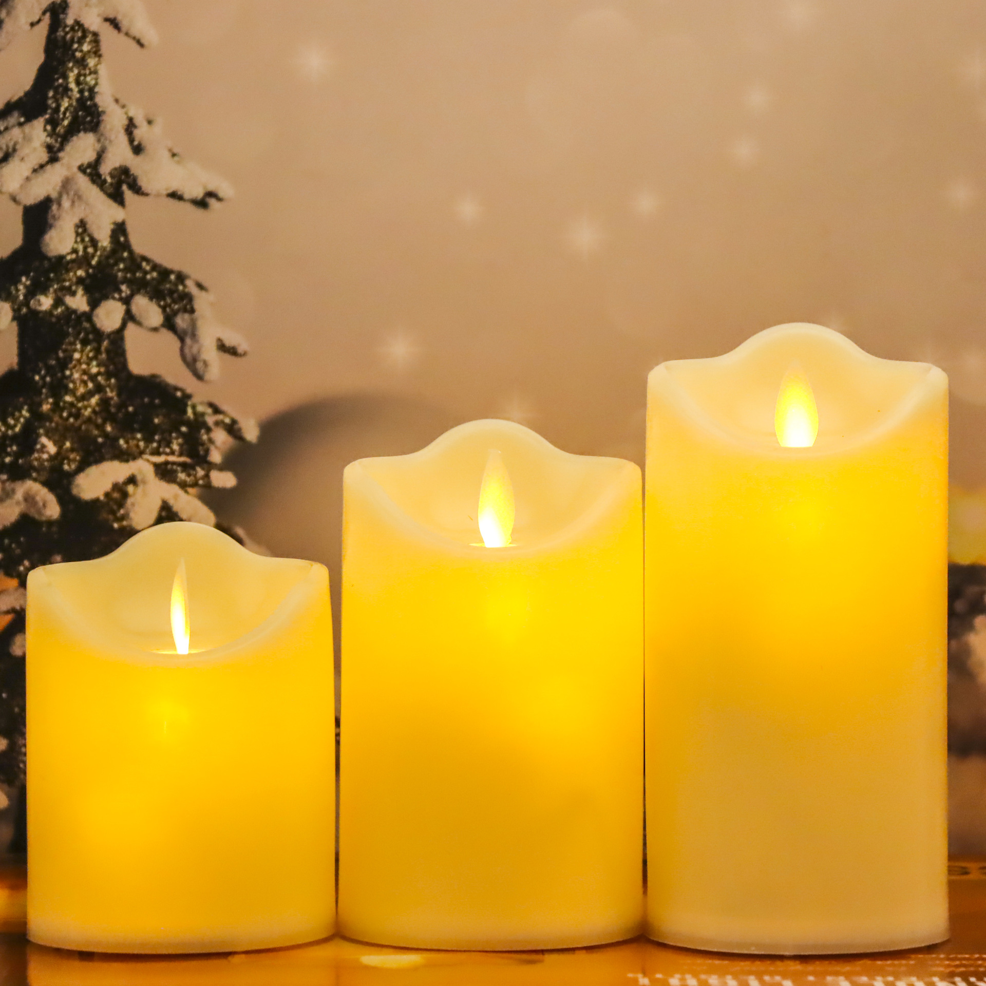 仿真摇摆电子蜡烛led蜡烛灯生日派对音乐会ins气氛布置剧本杀道具