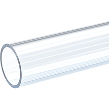 国标UPVC透明硬管4分6分透明塑料给水管 套管 鱼缸上下给水塑料管