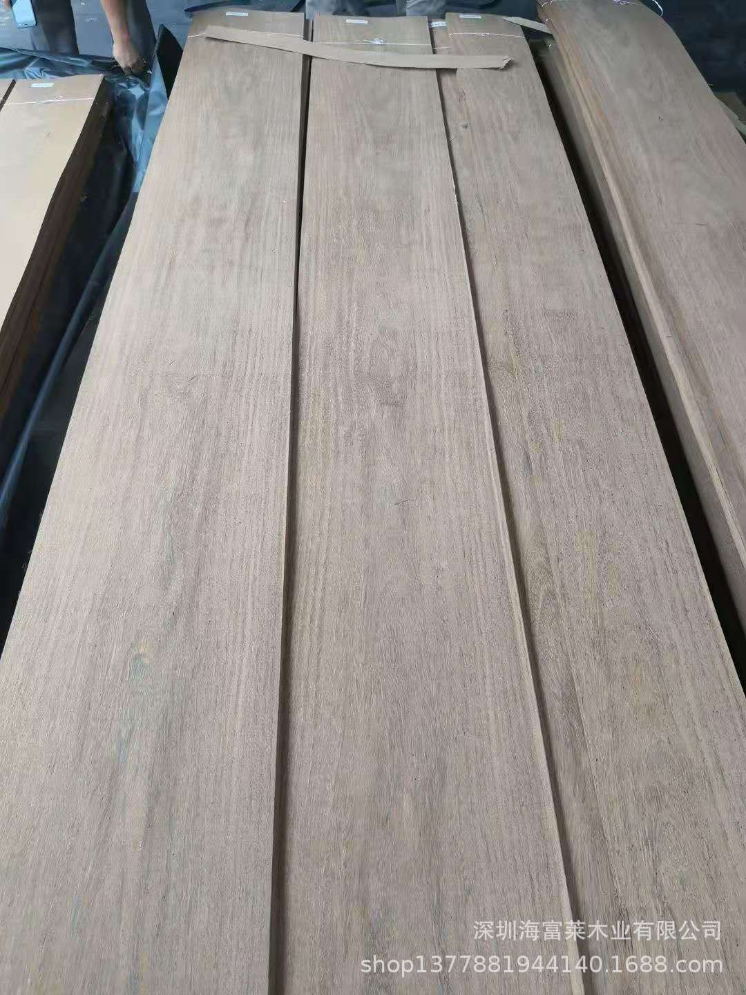 鲍迪豆山纹木皮染色饰面板 鲍迪豆黑鸡翅工艺品木皮 鲍迪豆涂装板