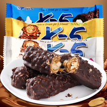 韩国进口三进x5巧克力棒花生坚果能量棒香蕉奶油伴手礼盒零食食品