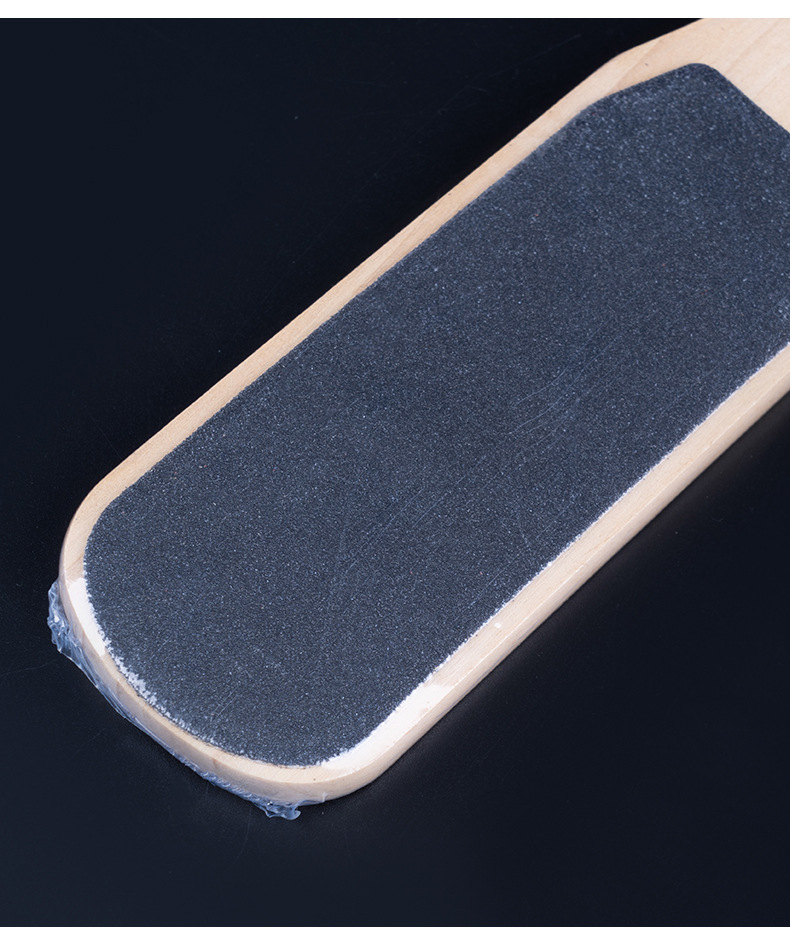 美甲工具批发 去死皮修脚锉 木柄脚搓双面加厚型脚板锉护理脚刨