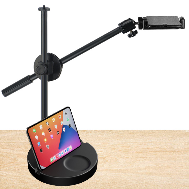 手机俯拍支架桌面专业拍摄补光灯直播网课抖音拍照录视频美食画画