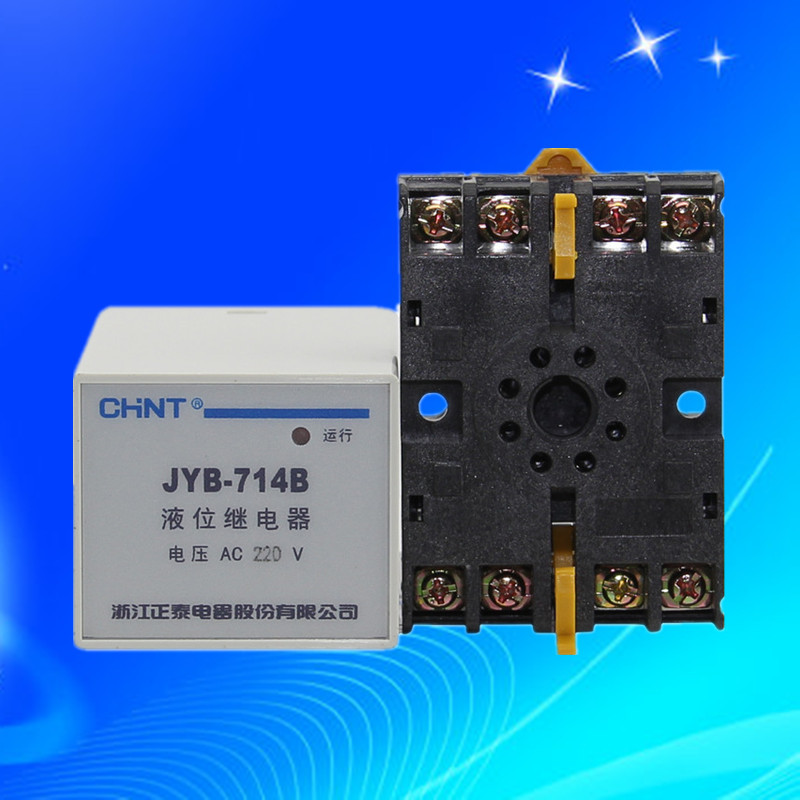 正泰液位继电器开关自动水位控制器水箱jyb-714b感应380v家用220v