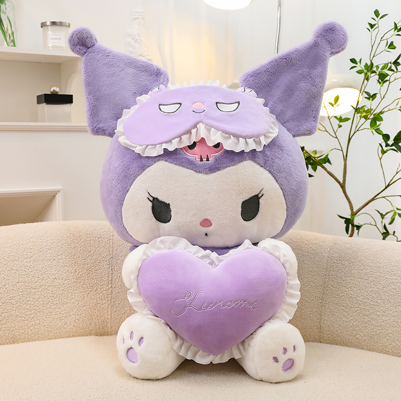 Love Clow M Melody Doll Plush Toys for Girls to Sleep with Doll Pillow Children's Birthday Gifts