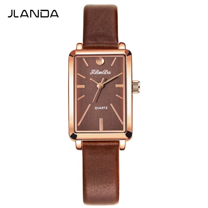 金浪达女士手表一件代发外贸热销石英手表女小众高级时尚女表防水