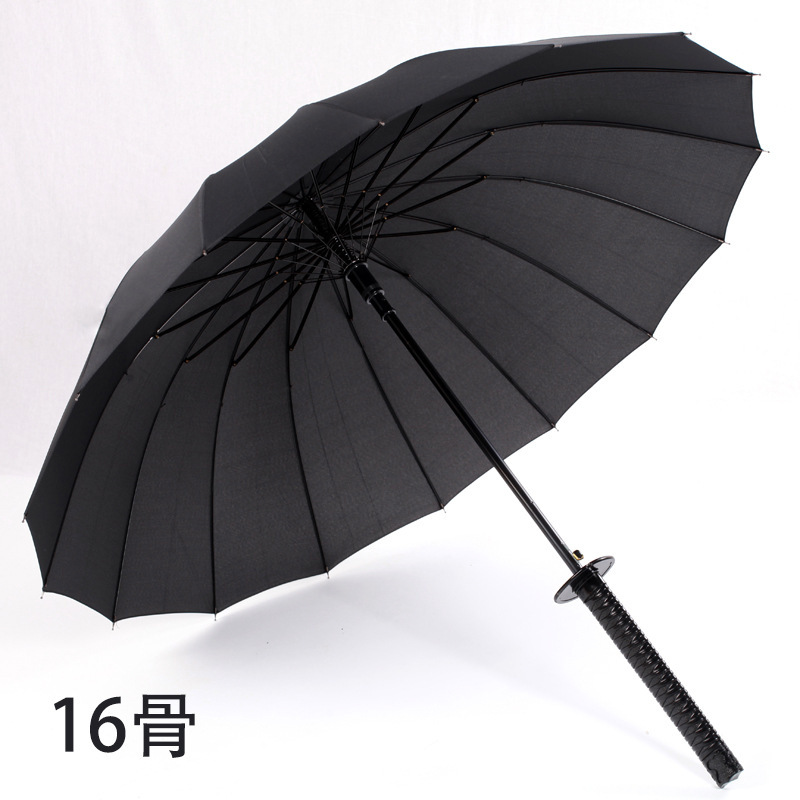 Gift Customized Logo Long Handle Umbrella Straight Pole Umbrella Sword like Umbrella Anime Knife Umbrella Advertising Umbrella Japanese Katana Umbrella Creative Umbrella