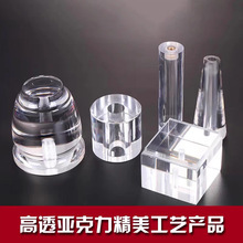 透明亚克力实心圆棒 有机玻璃棒水晶柱导光棒直径1-350mm加工