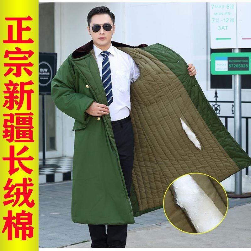 棉袄军大衣男款冬季新款军大衣新保暖军大衣零下40度俄罗斯防寒跨