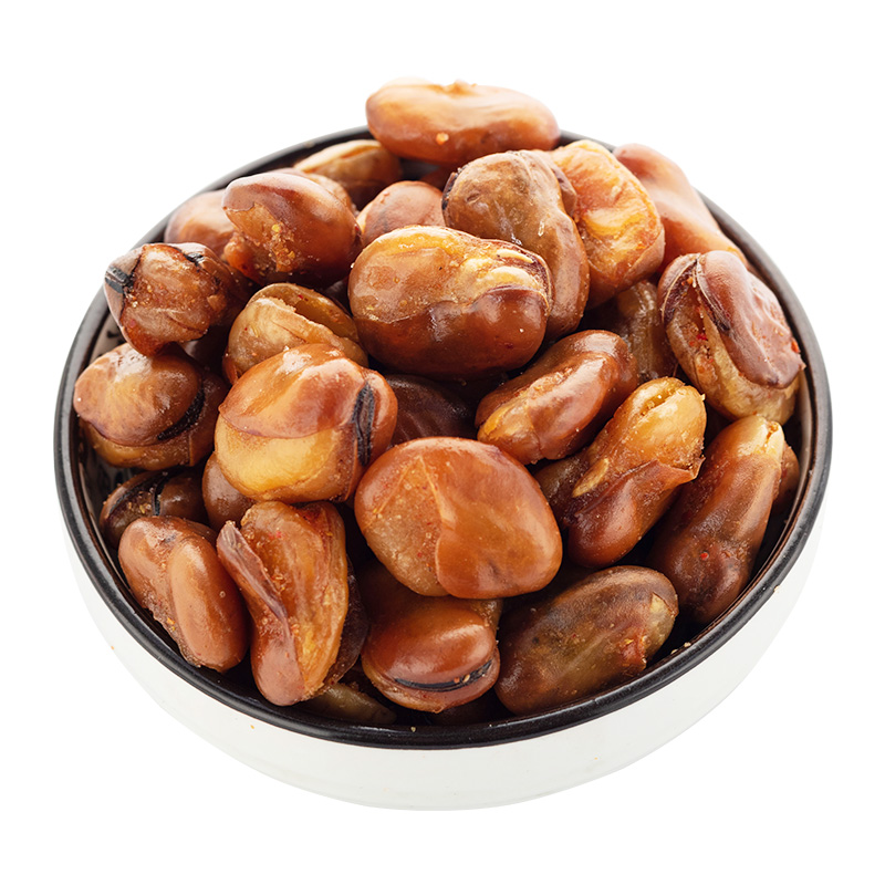 柴伙记抖音同款代发蚕豆兰花豆零食下酒菜香酥馋豆炒货牛肉味散装