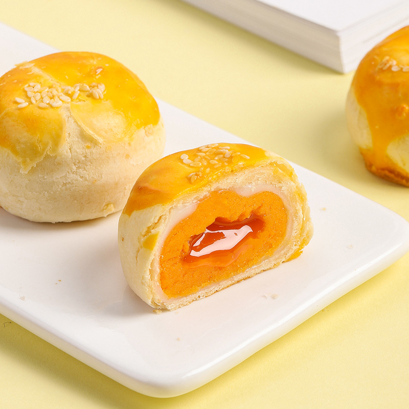 【法兰巧心】芝士流心酥55g*6枚礼盒办公室零食糕点小吃工厂直销