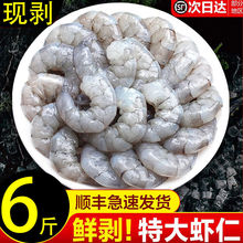 虾仁新鲜无冰特大号青虾仁商用去虾线虾肉去皮真空青岛一件代发