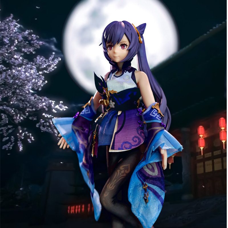 原神刻晴三分娃bjd68cm硅胶等身手办娃软体可冲可动娃八重-阿里巴巴